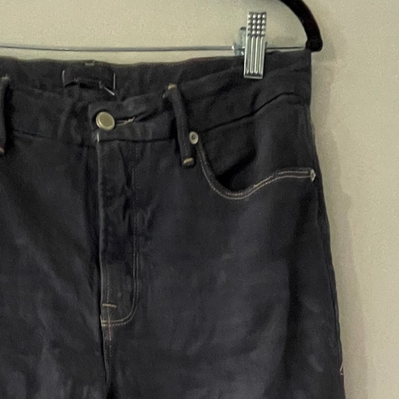 Good American Good Legs Split Ankle Jeans Size 8 - Picture 2 of 4